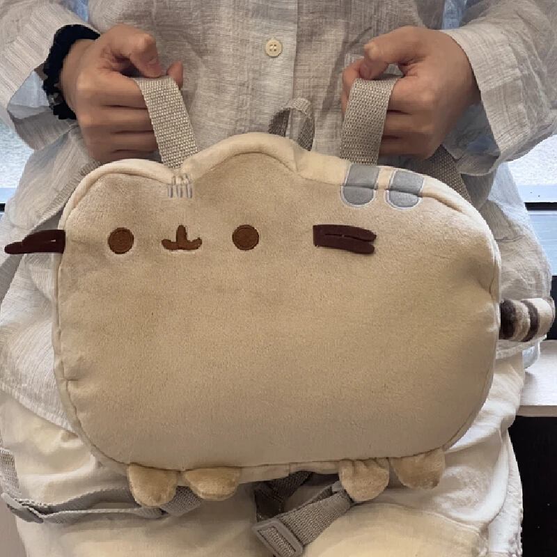 푸쉰 인형 크로스백 만화 뚱뚱한 고양이 캐주얼 폰 가방 숄더백 애니메이션 백팩 축제 생일 선물