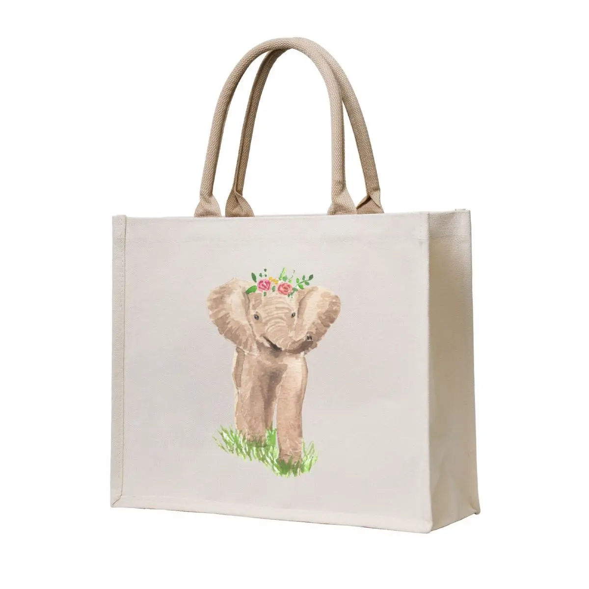 

elefante Tote Bag Women's tote bag shopping bags foldable custom tote bag Lady bags