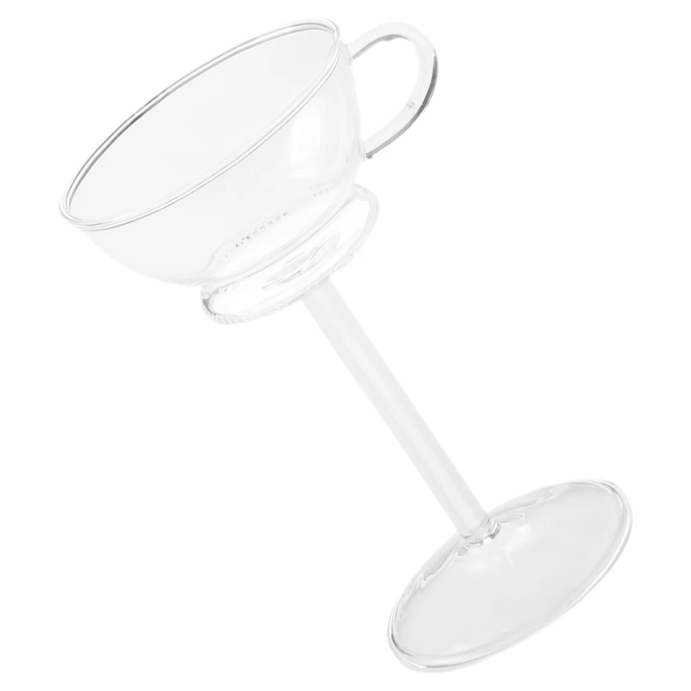 

140Ml Wine Glass Goblet Decorative Glass Cup Elegant Design for Bar Party Drinks Wine Goblets Decorative Goblets