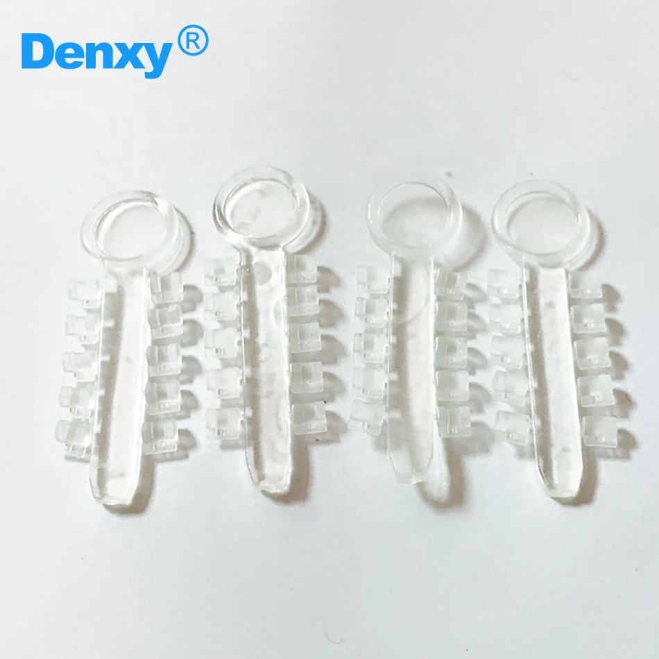 Denxy 2 Beutel Kieferorthopädische Elastomer-Rotationskeile Module Hochelastische Rotationskeile für Zahnspangen Zahnarztmaterial – Detail 3
