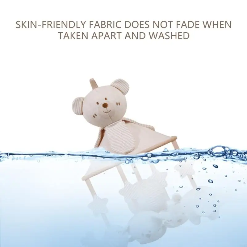 صندوق موسيقي كرتوني لعبة متنقلة للأطفال لعربة الأطفال قلادة معلقة مع ألحان مهدئة ولعبة تحفيز بصري 24BE #6