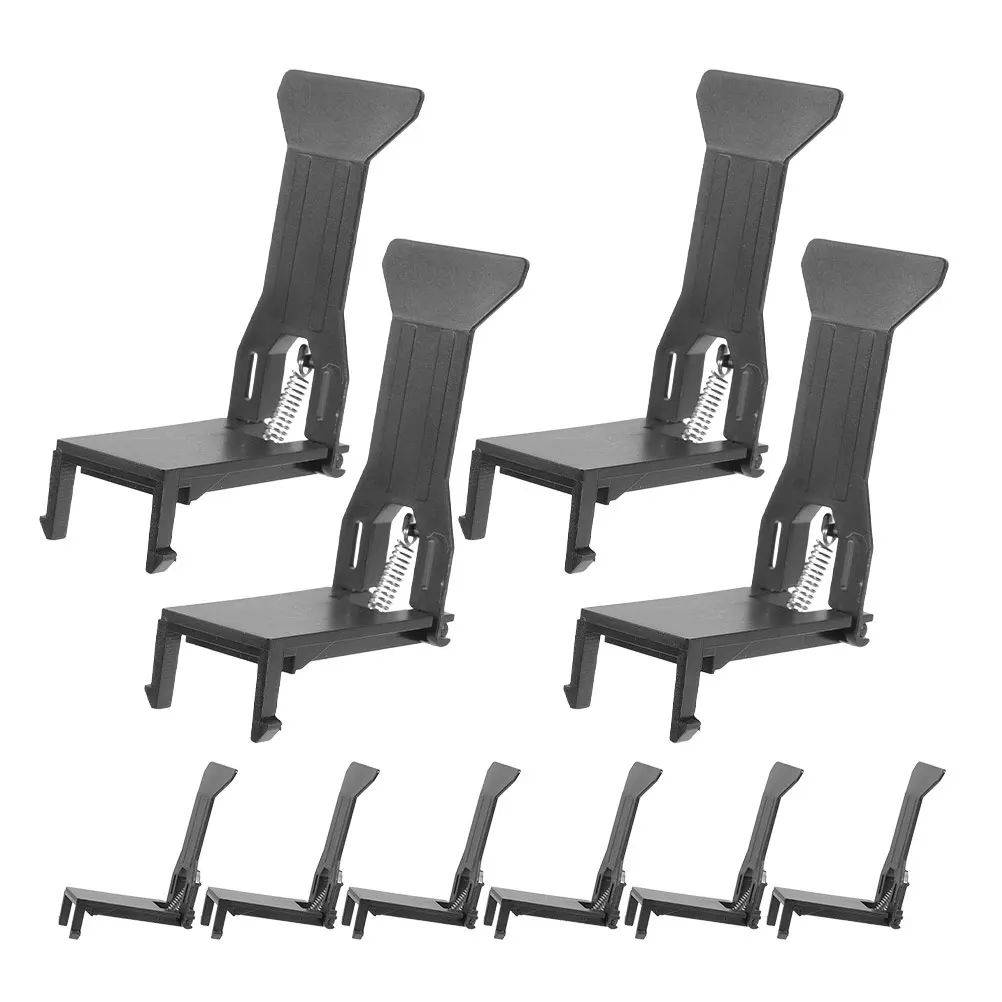 

12 Pcs Cashier Box Clip Money Holder Drawer Multifunction Tray Clips Plastic Insert Register Bill
