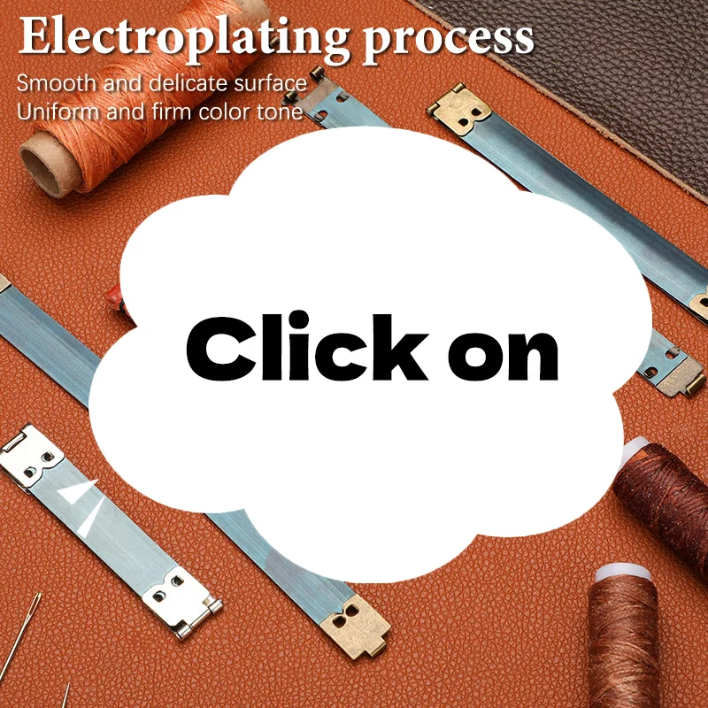 

10-piece Metal Internal Flex Purse Frame Lot Kiss Clasp Snap DIY Bag Accessories 8-12cm Metal Flex Purse Wallet Clip