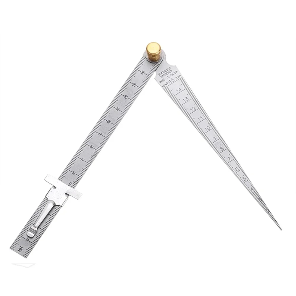 Stainless Steel Wedge Taper Ruler for Bore Measuring and Aperture Reading with Simple Structure and Standard Reading