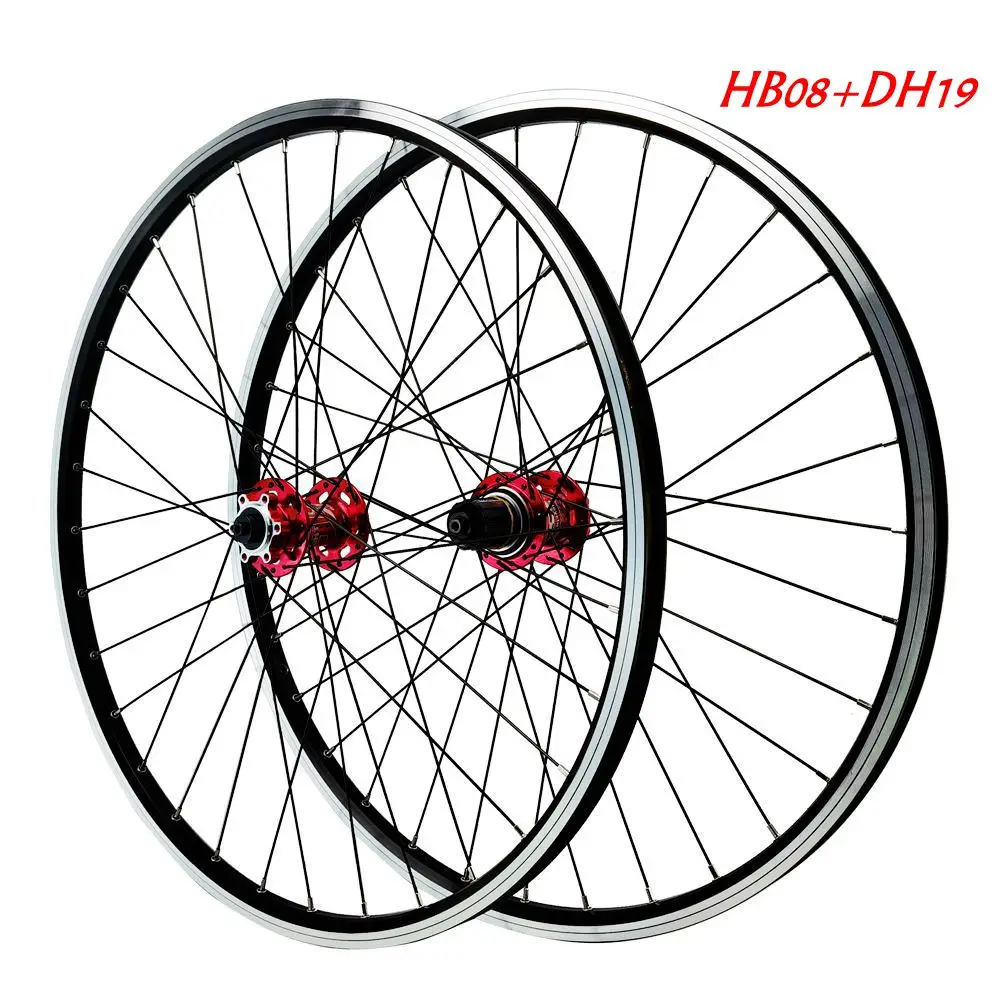 

PASAK Bicycle Wheeles 4 bearing HUB 32holes Disc V brake Wheel Mountain Bike wheel 8-12 speed 26inch 27.5inch 29