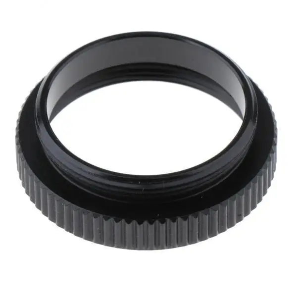 Black Metal Macro C Mount Lens Adapter Ring Extension Tube for CCTV Lens Macro Photography Setup