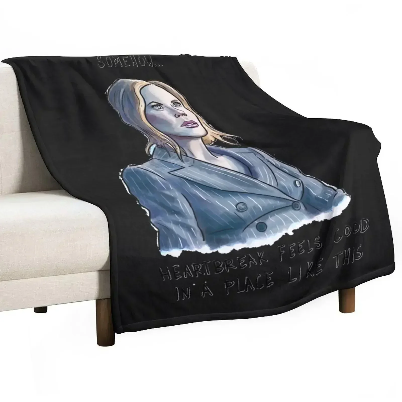 

New Nicole Kidman at AMC Classic Throw Blanket Easy Care Comfortable Blanket for Couch