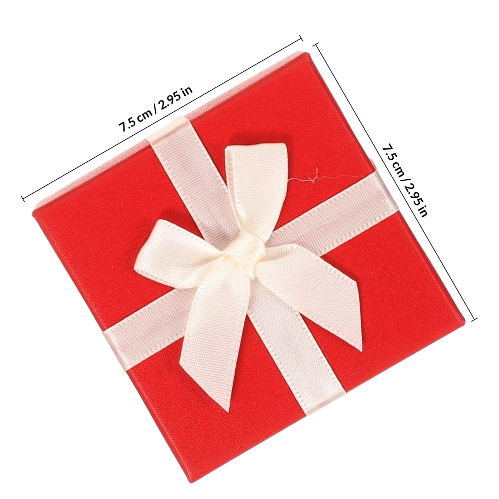 12Pcs Butterfly Knot Jewelry Case Small Ring Box Holder for Rings Earrings Necklace Display Proposal Wedding Ceremony Decorative