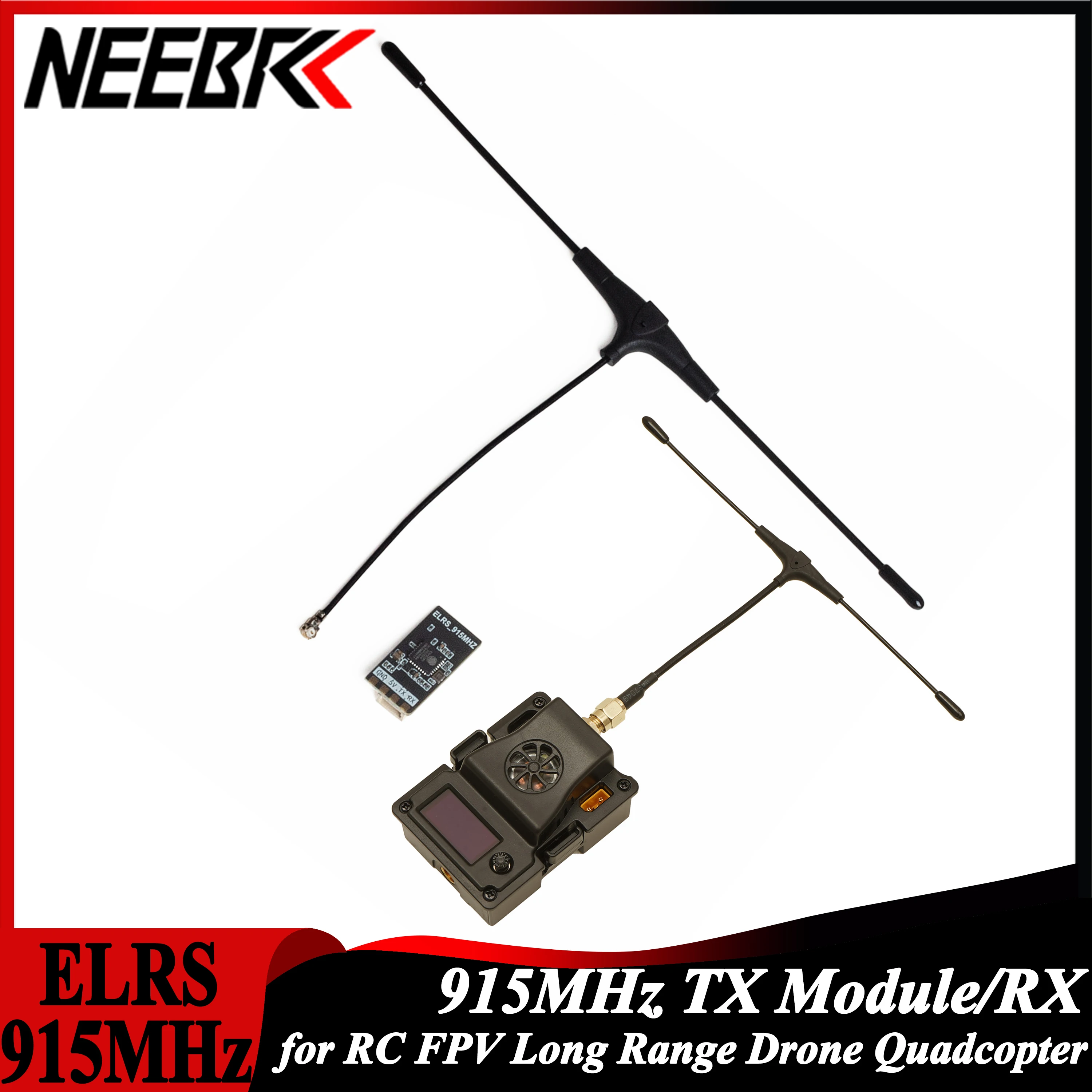 ELRS 915MHz TX Module Transmitter Kit ExpressLRS Crossfire High-frequency Receiver for FPV Quadcopter Drone Long Range DIY Parts