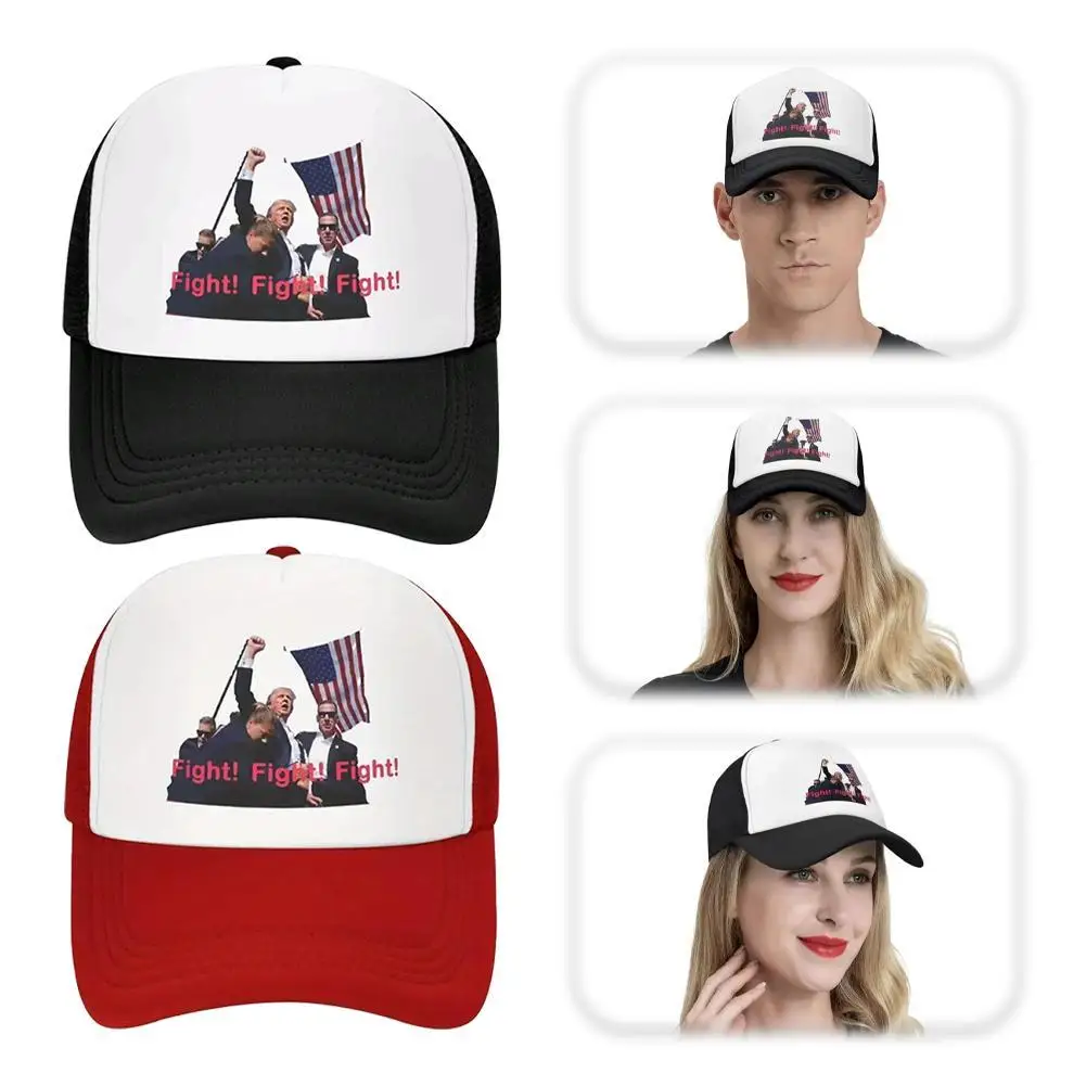 HIGH-END President Election 2024 New After Assassination Great Women Caps Snapback Adjustable Cap Men America Hiking Make R9V6