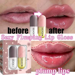 Lip Plump Serum Increase Lips Elasticity Instant Volumising Essential Oil Reduce Fine Lines Moisturizing Nourish Sexy Lip Care