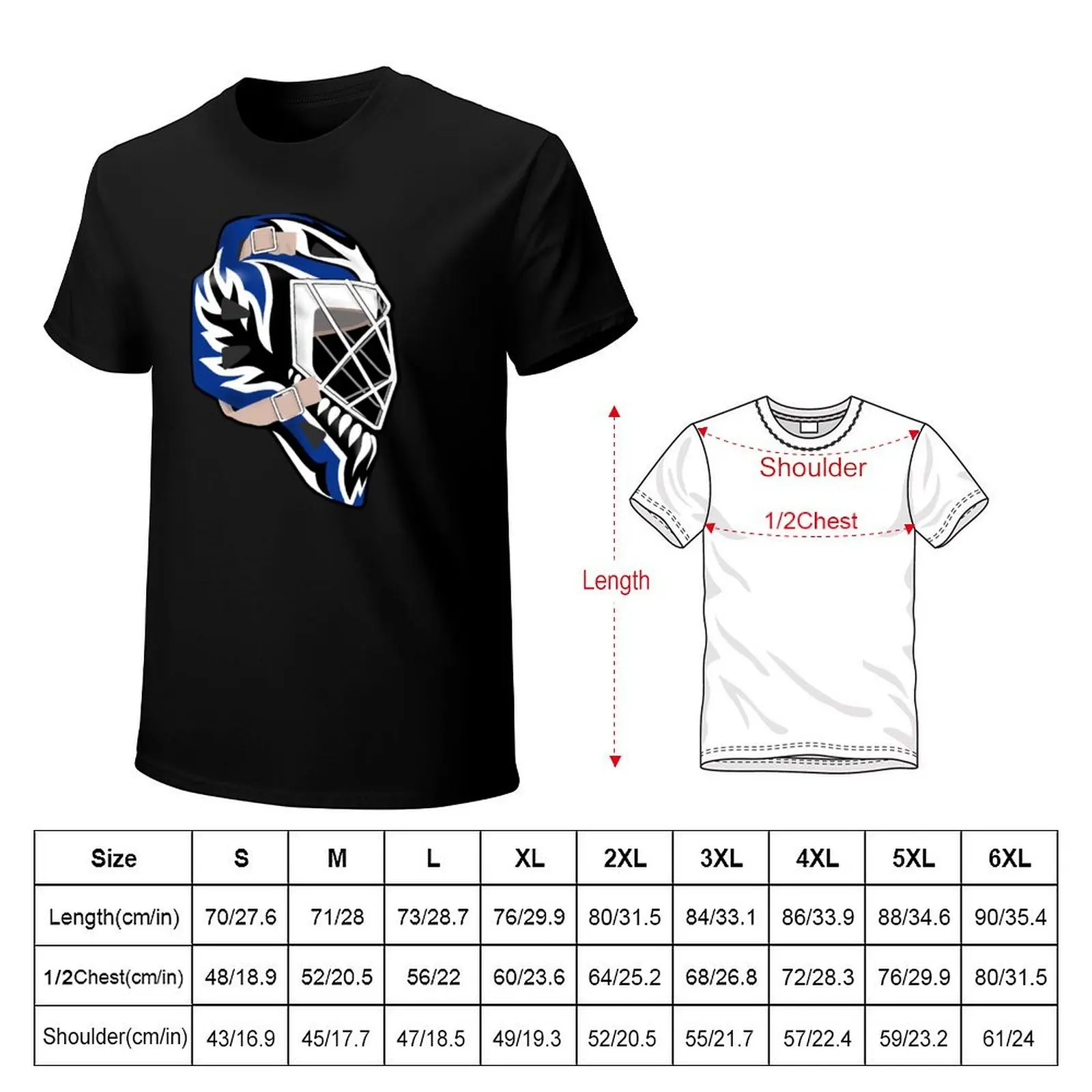 Felix Potvin mask T-Shirt Anti-Wrinkle Short Sleeve T-Shirt