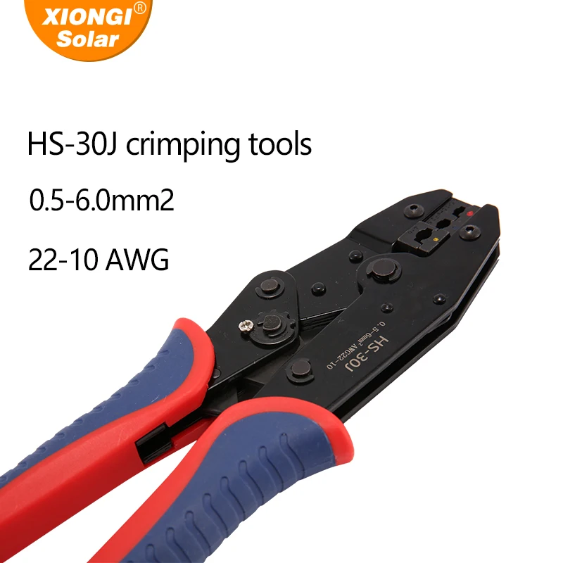 Wholesale HS-30J crimping tools pliers for 22-10 AWG 0.5-6.0mm2 of Insulated Car Auto Terminals & Connectors Crimping Plier wire