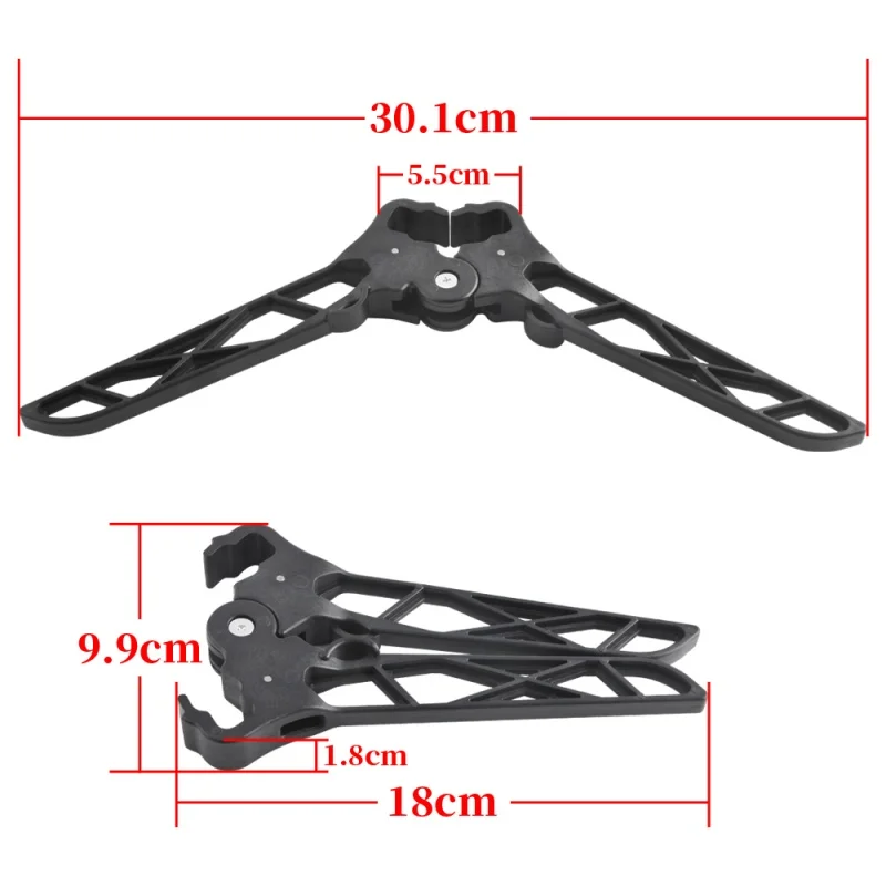 Archery Bow Stand Holder Bow Bracket Kick Rack Stand Support Folding for Compound Bow Shooting Hunting Accessories