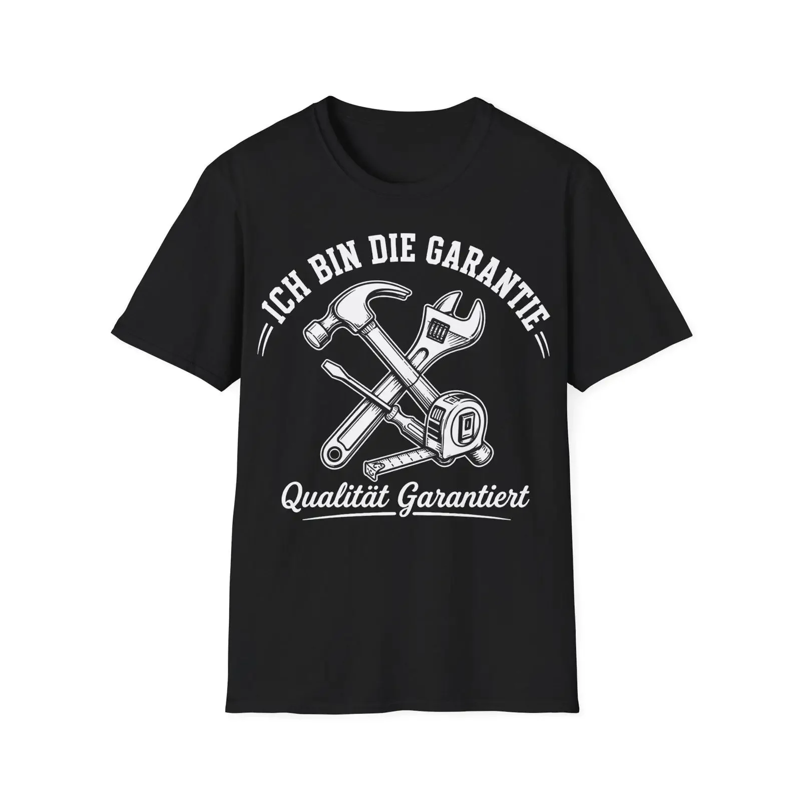 I am the guaranteed quality T shirt vintage Washed Unisex Casual Versatile designer clothes streetwear Slightly homme Stretched