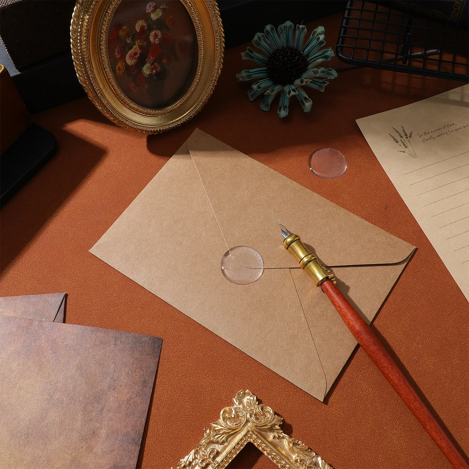 

60Pcs Time Gemstone Round Resin Stickers 25Mm Self Adhesive Flat Back Resin Patch for DIY Jewelry Picture Clock Vase Craft