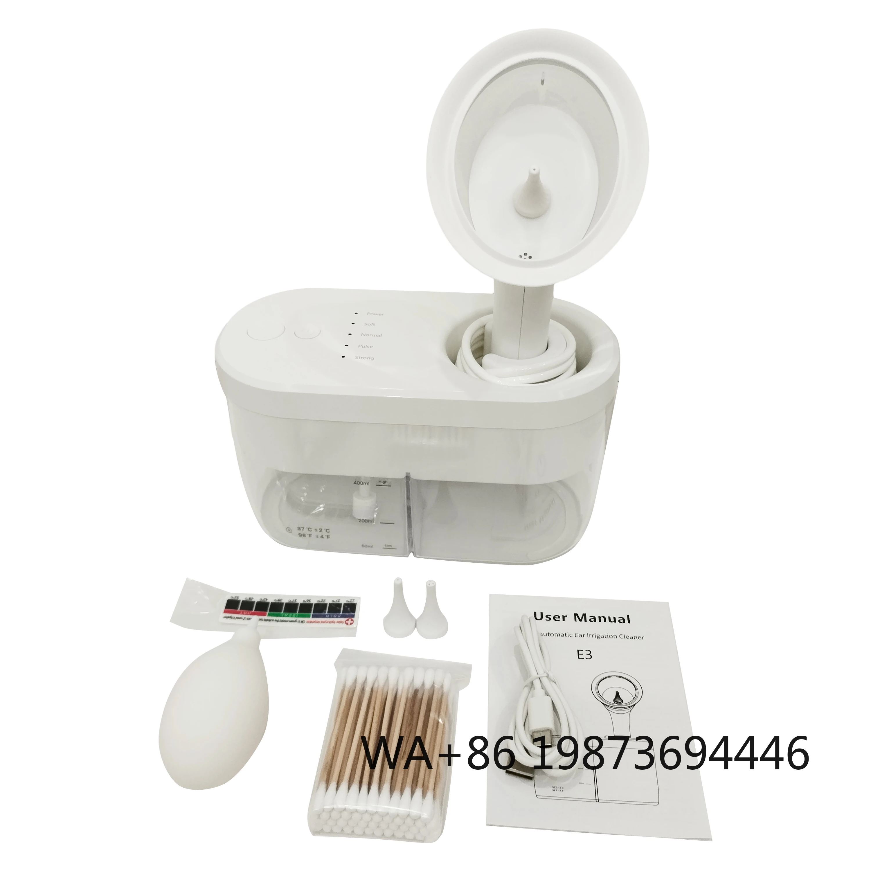 

Домашнее медицинское использование, многорежимное портативное устройство для повторного использования, водонепроницаемое электрическое устройство для удаления ушной серы, ирригационное устройство для глубокого мытья ушей с аккумулятором