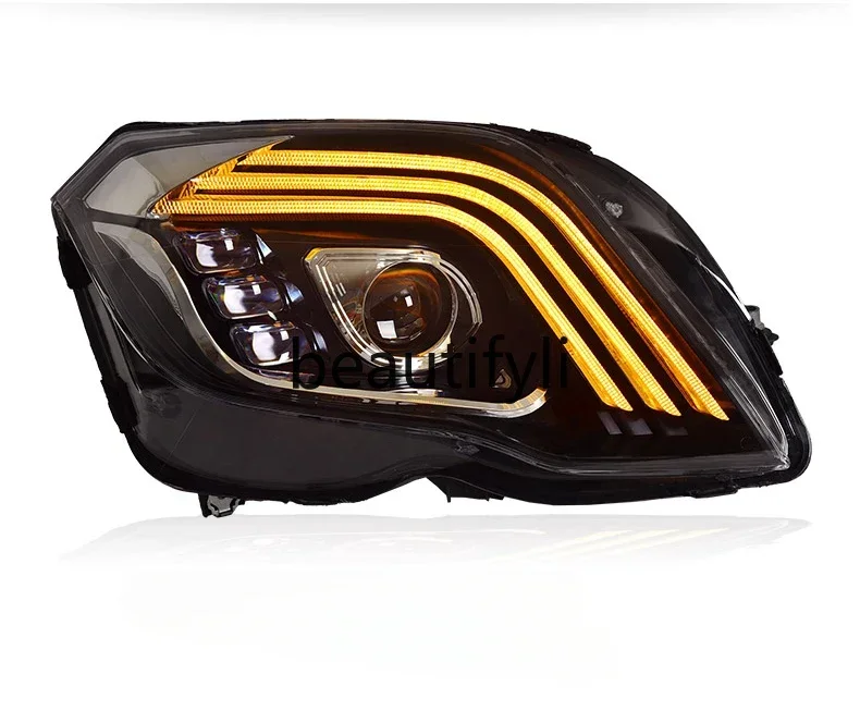 

I5556ZZGLK headlight assembly 13-15 modified LED daytime running light running water turn signal