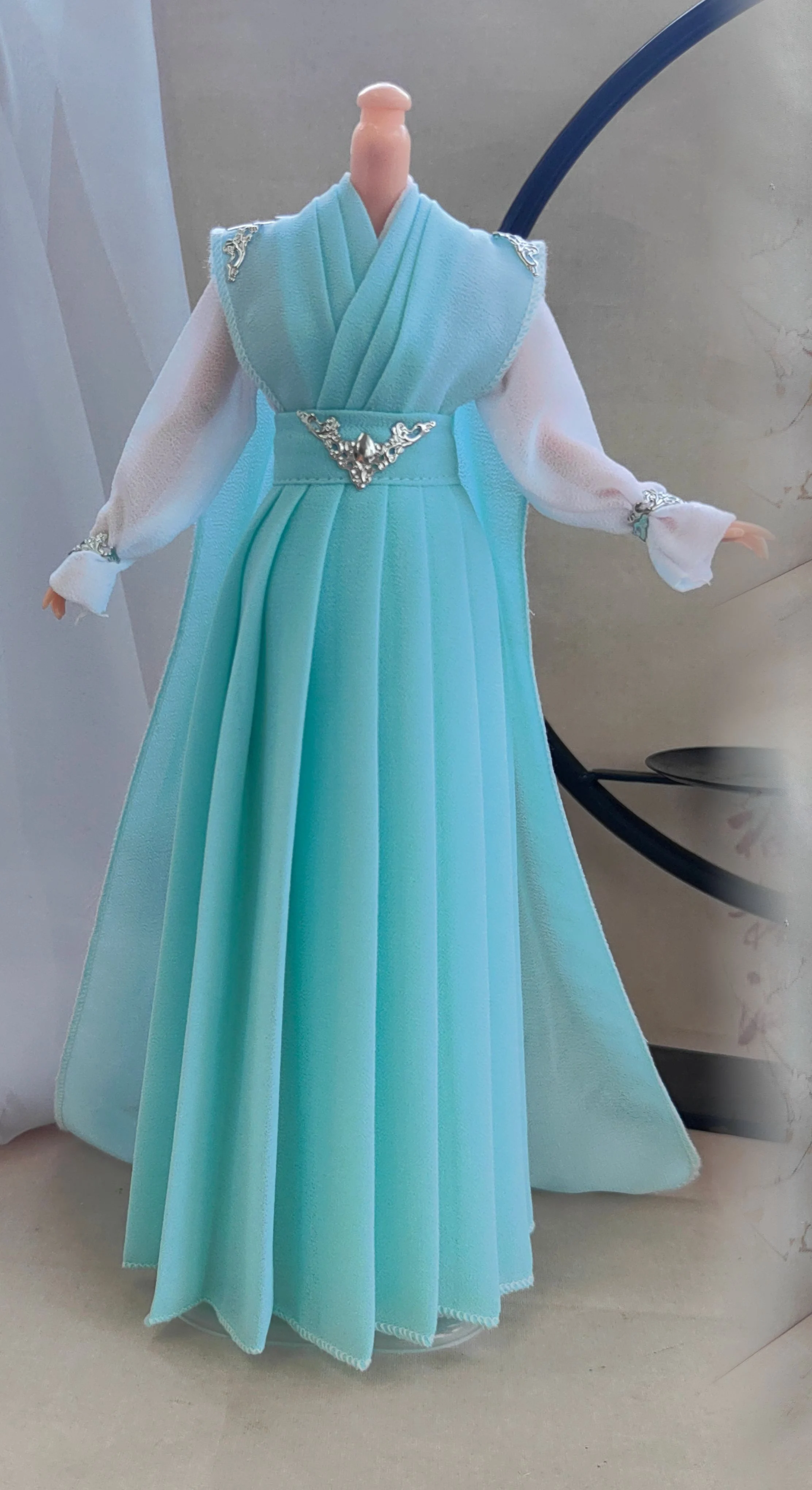 1/6 Schaal Figuur Pop BJD Kleding Oude Kostuum Hanfu Gewaad Fee Jurk Voor BJD/SD YOSD Blyth Barbi OB27 accessoires A2149