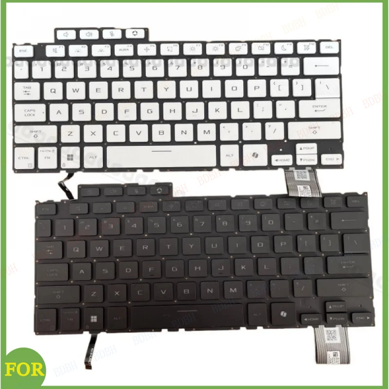 

Новая клавиатура BDBH с подсветкой (США) для ноутбуков ASUS TUF Gaming FA4 A14 FA40101WU FA401WV, замена