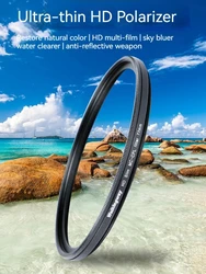 Walkingway Filter MC CPL Filter Circular Polarizing Filter Camera Accessories for Nikon Canon R50 Camera Lens Filter