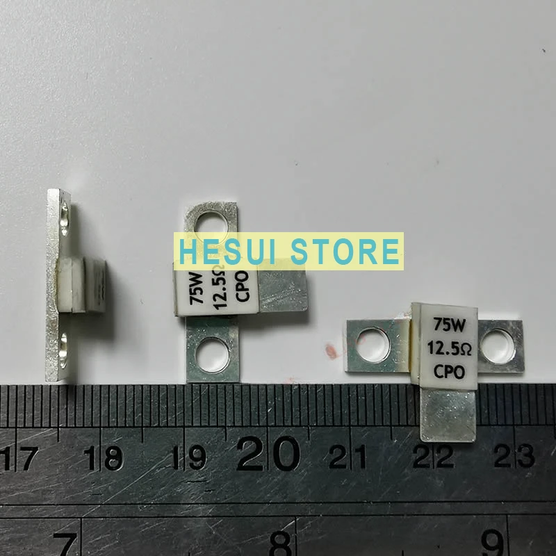 75 watt 12.5 ohm 75W 12.5Ω RF Termination Microwave Resistor High Power Dummy Load 75watts 12.5ohms DC-2GHz