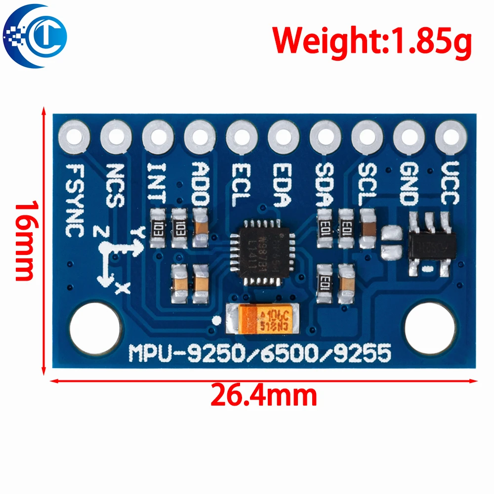 1PCS GY-6500 MPU6500 6-Axis Gy - Accelerometer Mpu6050 review and price