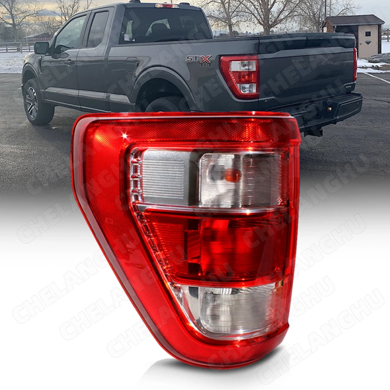 

1 шт. левый задний фонарь для Ford F150 2021 2022 2023 автомобильный галогенный стоп-сигнал поворота сигнальная лампа F 02800281 /ML3Z13405F