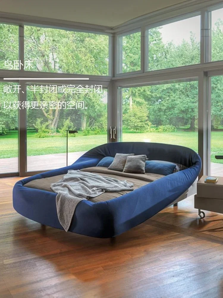 Тканевая кровать «птичье гнездо»