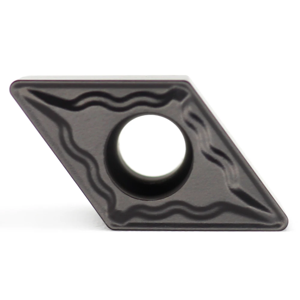Insertos de carburo DCMT070204 TM PC4125, herramienta de torneado interno DCMT 070204, cuchillas de carburo de tungsteno, herramientas de torno CNC para acero