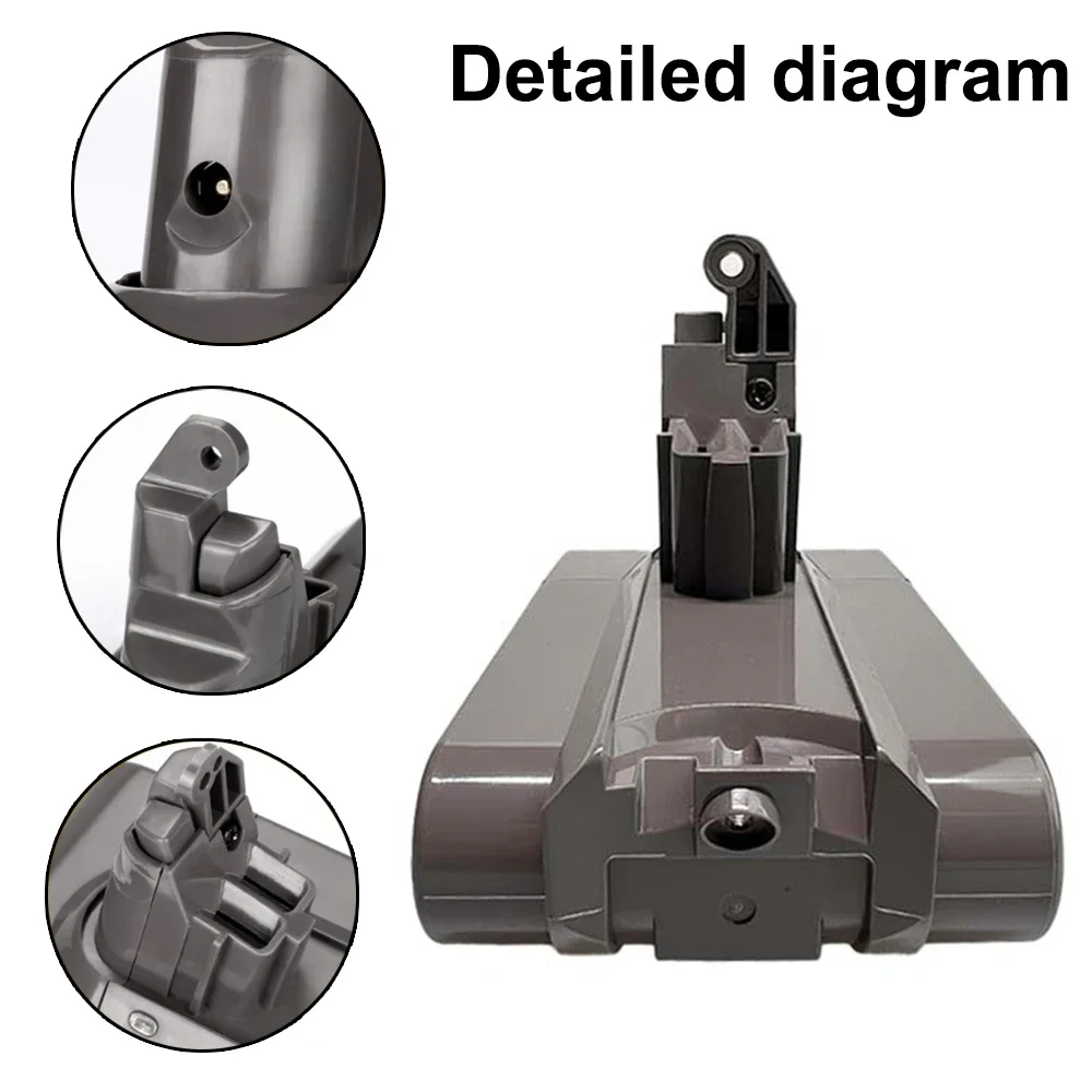 Аккумулятор V6 21,6 В 9800 мАч для пылесоса Dyson V6 DC58 DC59 DC62 650 770 880 SV03 SV04 SV05 SV06 SV07 SV09
