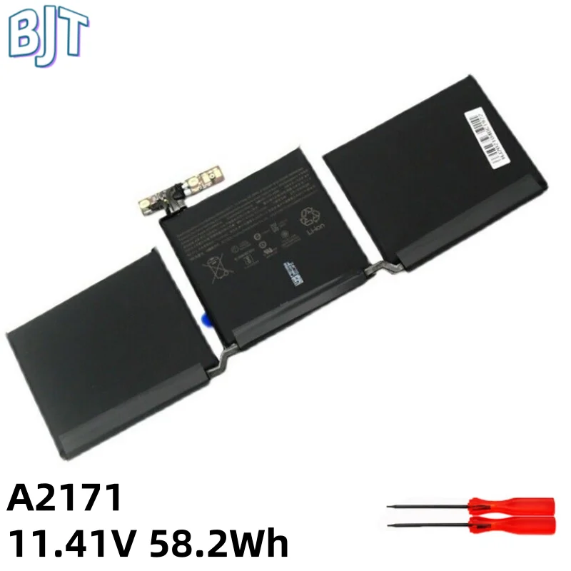 New A2171 Laptop Battery 11.41V 58.2Wh For Apple MacBook Pro Retina 13