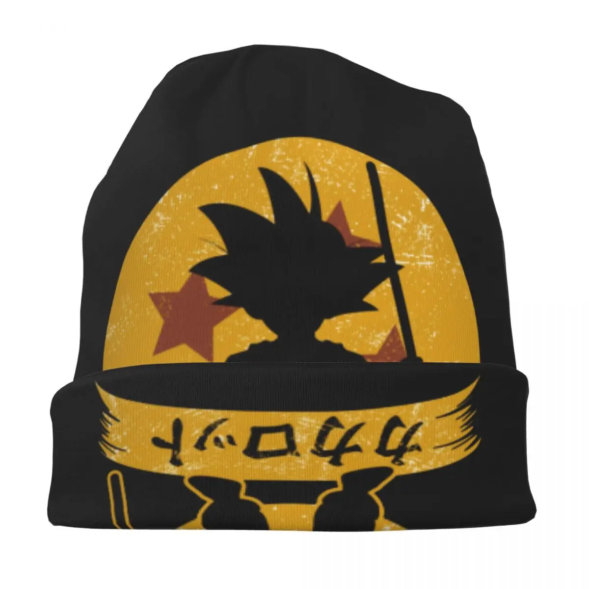 Kakarott Crest Bonnet Hat Goth Ski Goku Dragon Ball Manga Skullies Beanies Hat Men's Women's Warm Thermal Elastic Cap