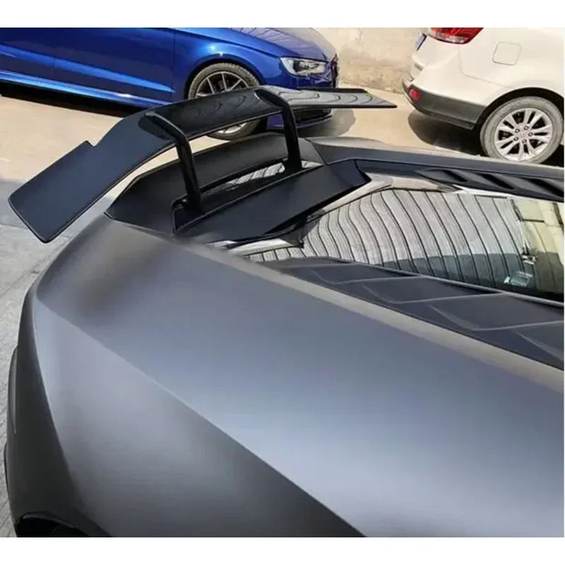 

For Lamborghini Huracan LP580 LP610 EV0 2014 - 2020 Real Forged Carbon Fiber Car Rear Wing Trunk Lip Spoiler