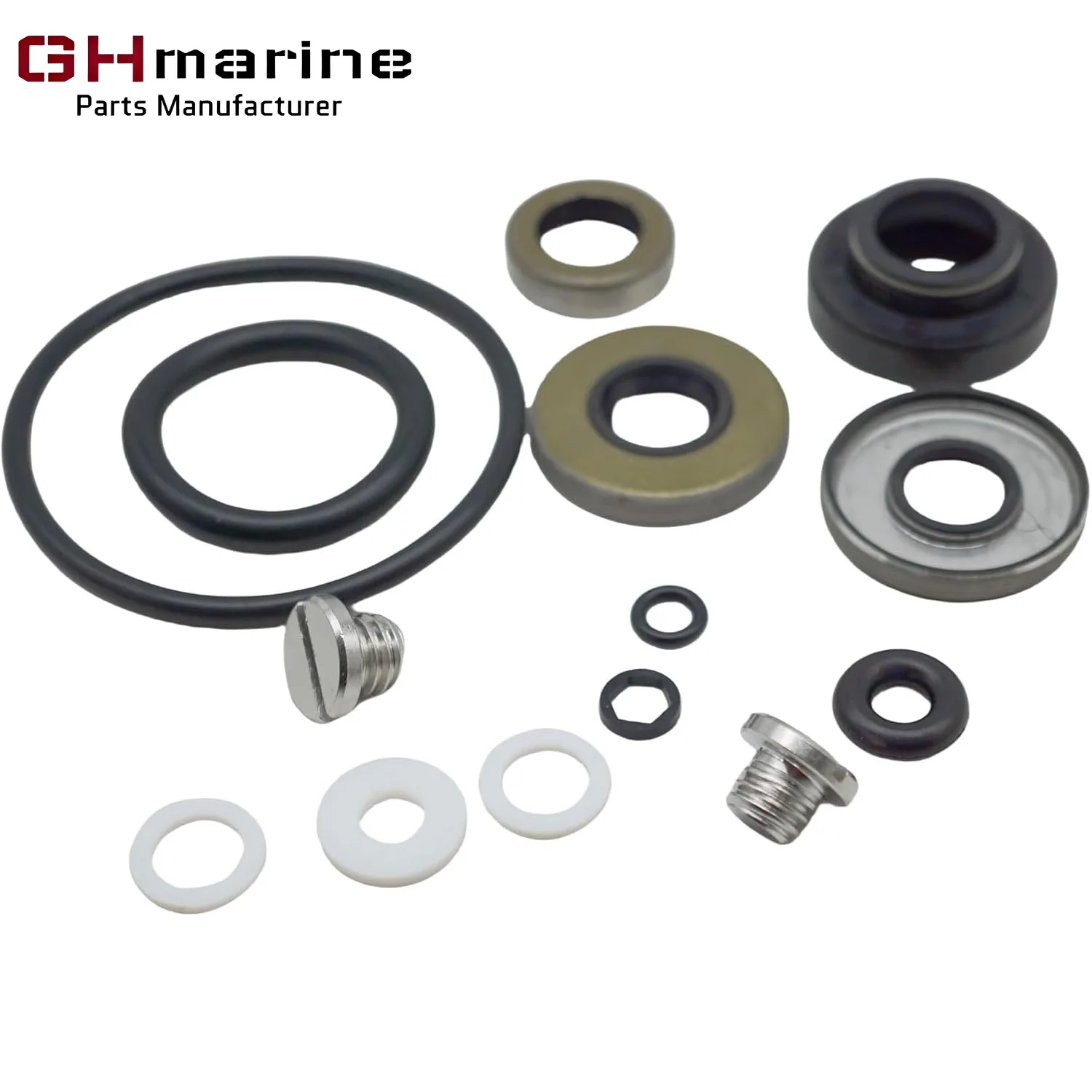 396350 Outboard Lower Unit Seal Kit for Johnson Evinrude 8-15 HP 0777568 18-2656