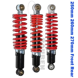 250mm 260mm 270mm Front Rear Shock Absorber Suspension Spring For Motorcycle 50cc-150cc Scooter ATV Go Kart Buggy Pit Dirt Bike