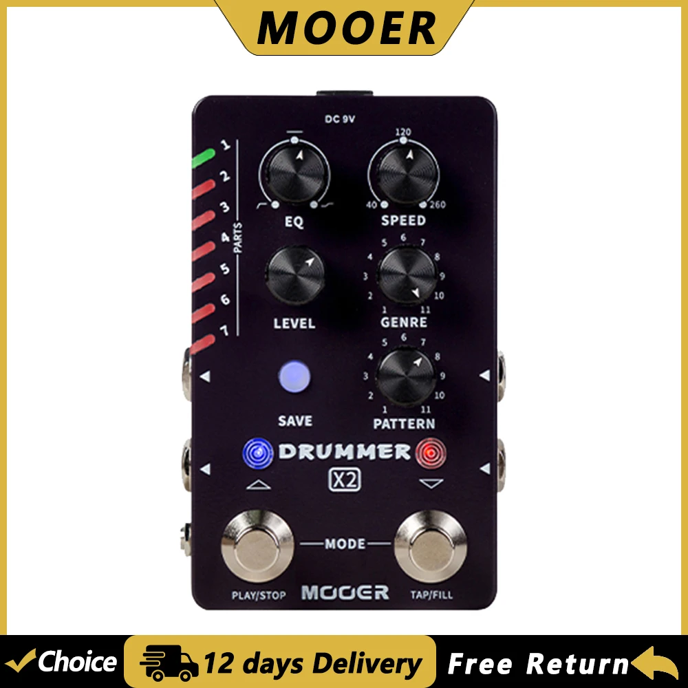 Mooer Drummer X2 Gu… - image