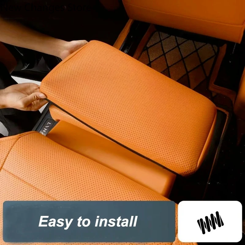 Middle‑Row Electric Leg Rest Cover For Lynk & Co 900 2025 2026 Second‑Seat Footrest Protective Pad Car Interior Accessories view 4