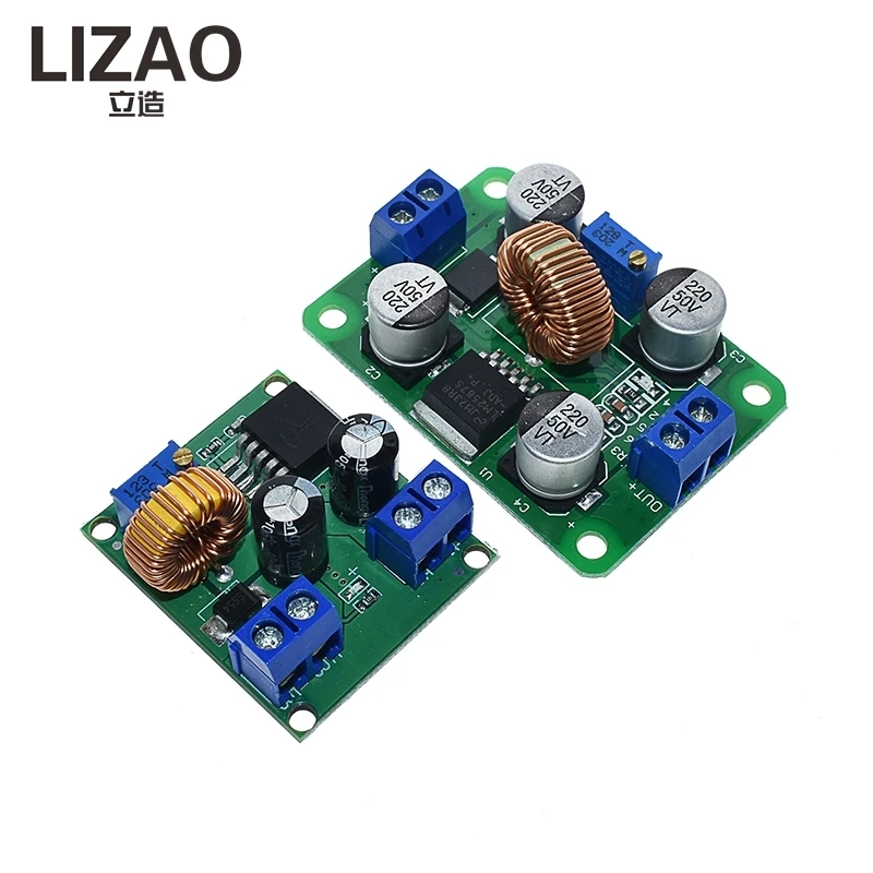 LIZAO LM2587 5A DC-DC Boost Converter 3V-30V to 4V-40V Adjustable Step Up Voltage Regulator Power Module for Arduino