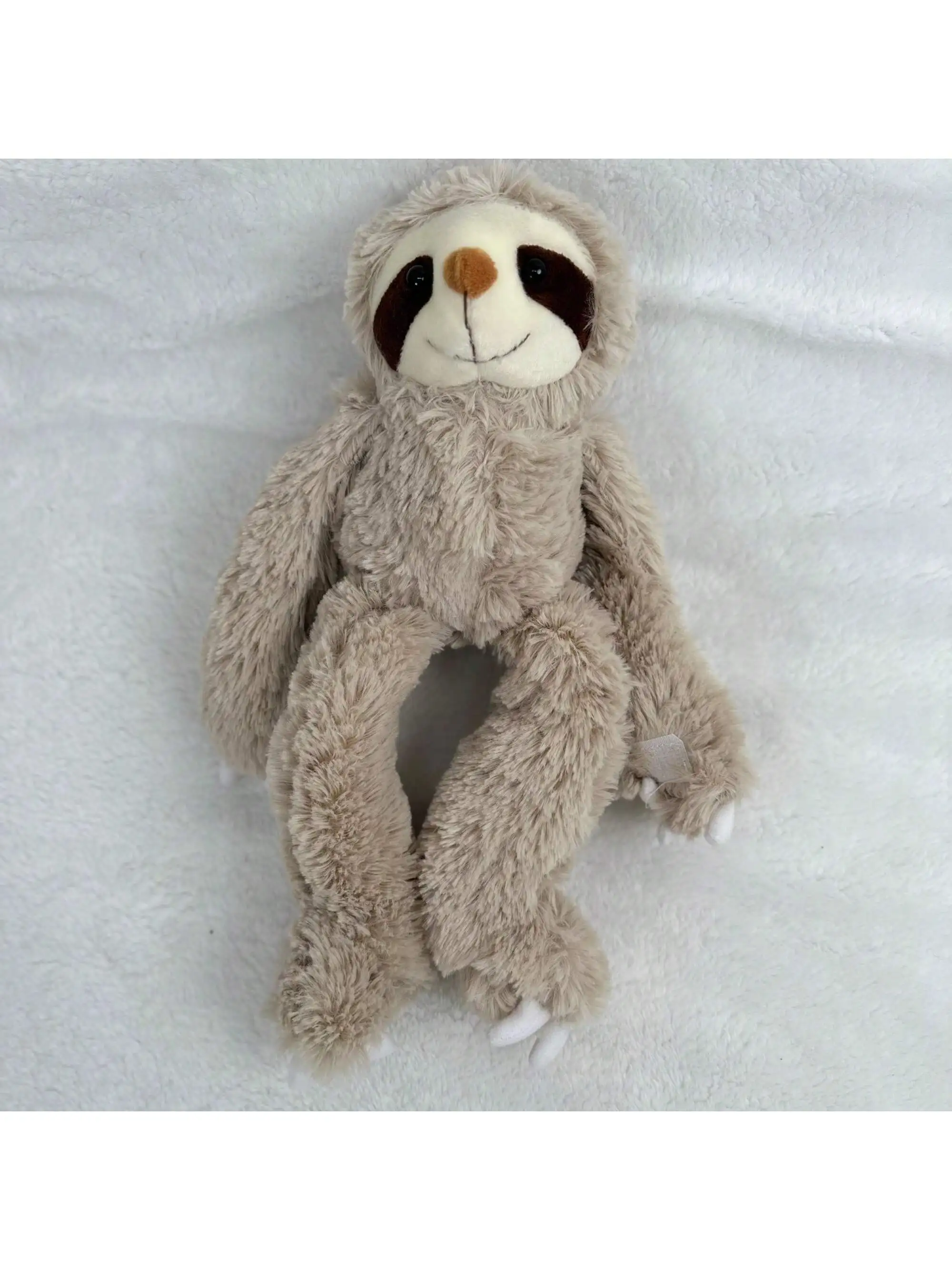 1 Stück 38 cm/14,96 Zoll großes weiches Faultier-Plüschtier, niedliches Waldtier, ideales Deko-Geschenk für Zuhause, Zimmer, Party, Festival, für Familie und Freunde