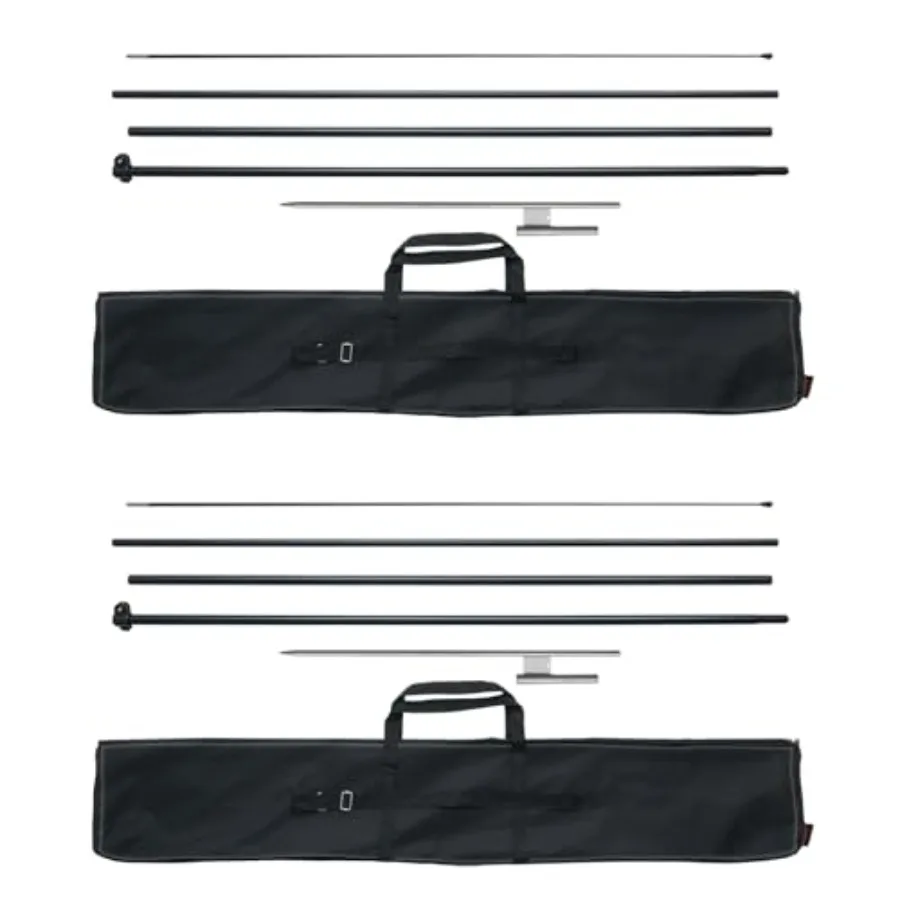 

Feather Flag Pole Kit s, Swooper Flag Pole, Sign Flag Poles for Business Advertising Feather Flags Banner Outdoor, with Ground