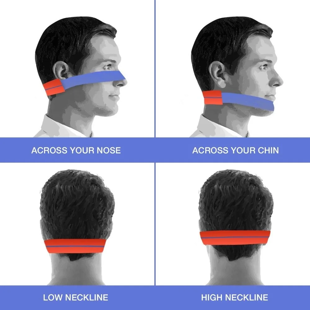 New Adjustable Neck Line Hair Styler Professional Red Hair Trimming Guide Reusable Neckline Shaving Template For Men