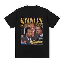 Stanley Hudson Homage T-shirt TV Series The Office Michael Scott Dwight Schrute T-shirt Women's casual large T-shirt