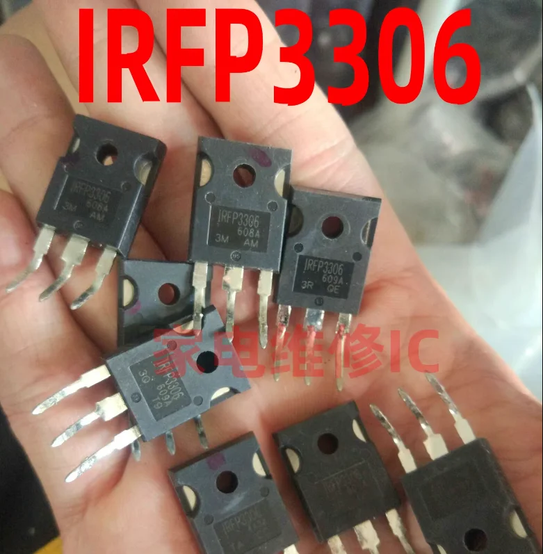 2/5pcs Used IRFP3306 160A60V Original word Imported Disassembled and Tested Well High Power MOSFET TO-247