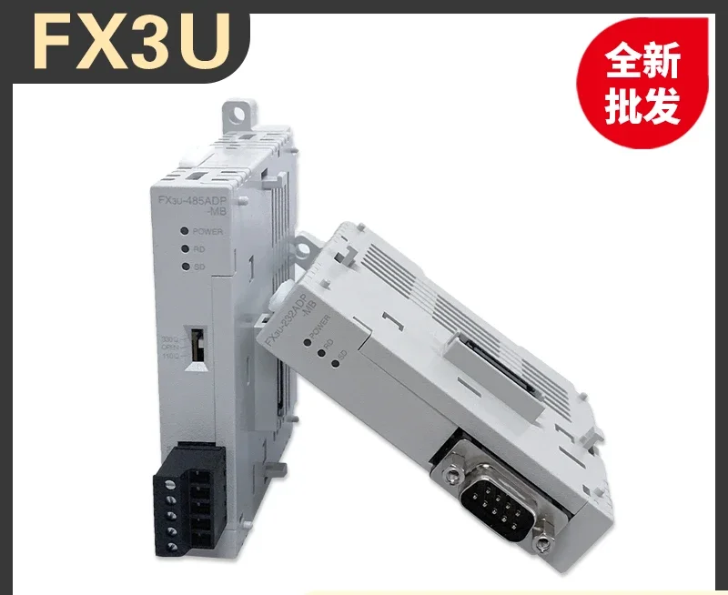 Módulo de expansão plc original FX3U-485ADP-MB FX3U-232ADP-MB placa de comunicação