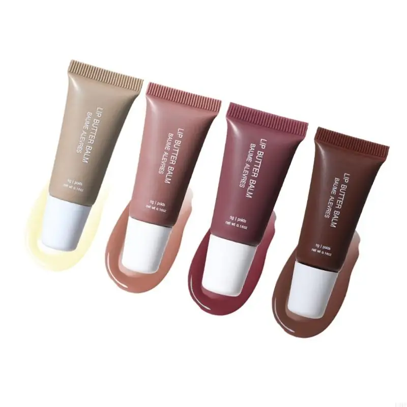 R3MF Plumping Lip Oil Tinted Lip Butter Balm Set Hydrating Lip Balm Conditioning Lip Mask and Lip Balm for Instants Moisture