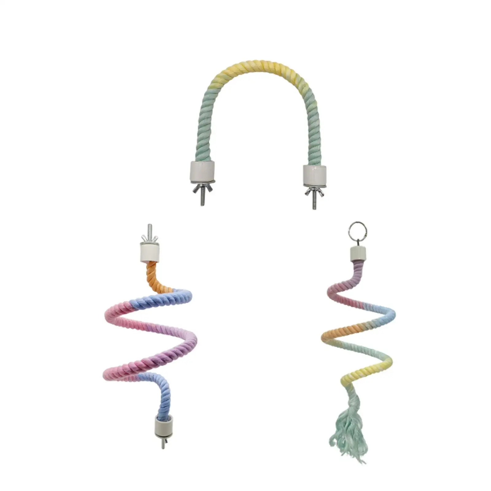 Bird Cake Parrot Swing Swing Rope Hang Parrot Parrot Squirrel