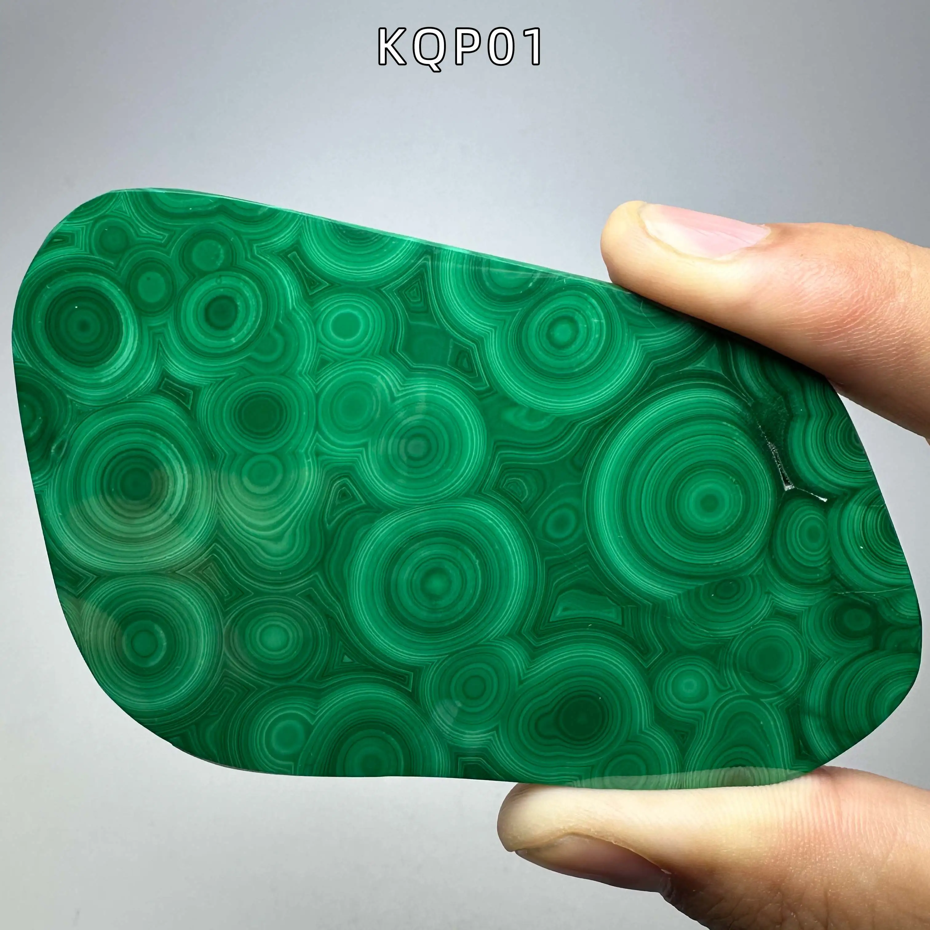Natural Stone Green Malachite Slice Polished Quartz Crystal Rock Reiki Healing Home Decoration