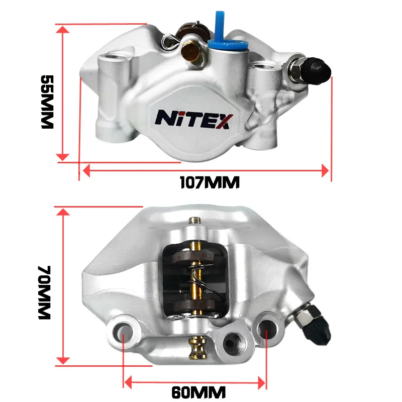 

Motorcycle modification integrated CNC caliper aluminum alloy lower pump paired with two brake pumps Crab King