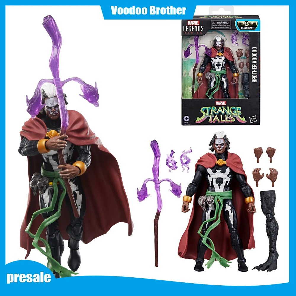 

Marvel Legends Series Voodoo Brother Anime Figurine Action Figure The Animated Marvel'S Collectible Model 1/12 Toy Kids Gift